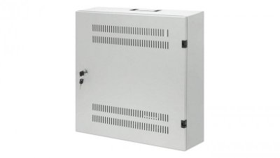 Niskoprofilowa szafa wisząca 4U + 2U Rack 19, szara