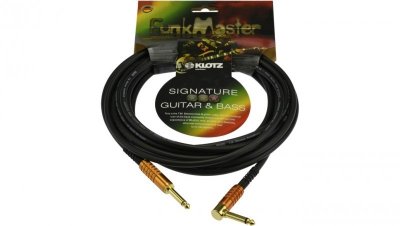 KLOTZ TM Stevens Kabel instrumentalny Audio Jack 6,3mm Mono (wtyk kątowy / wtyk) 6m