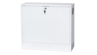 Szafa rack 19 2U 130mm biały