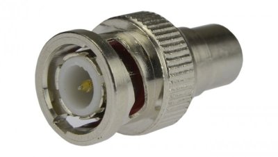 Przejście Adapter BNC (wtyk) / RCA Cinch (gniazdo) do łączenia kamer monitoringu CCTV