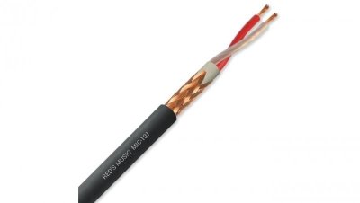 Kabel mikrofonowy (2x0.5mm²) STUDIO MIC-101 /1m/