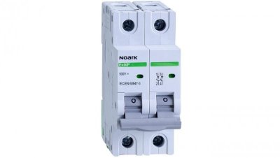 Rozłącznik izolacyjny modułowy fotowoltaiczny PV 2-fazowy 2-polowy 500V 32A NOARK