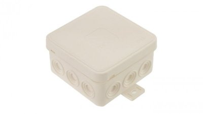 Puszka instalacyjna natynkowa 100x100x41mm hermetyczna IP54 biała ViPlast