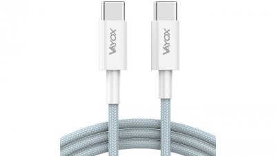 Kabel USB-C - USB-C 65W 5A 1m premium line VA0105 Vayox