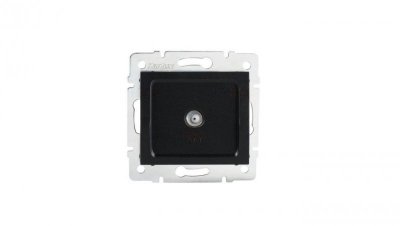 Kanlux Mowion LOGI 02-1301-042 czarny mat, Gniazdo antenowe typu F