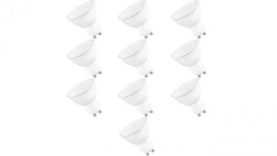 Żarówka LED GU-10 230V 9W SMD 840lm neutralna komplet 10szt