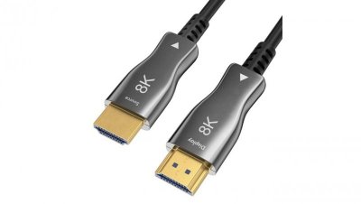 CLAROC Kabel optyczny HDMI 2.1 AOC 8K Ultra High Speed 8K@60 4K@120 20m