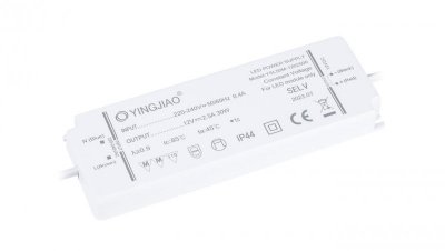 Zasilacz stałonapięciowy LED Yingjiao YSL50M 12V 2,5A 30W IP44