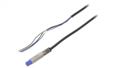 PRD08-4DP Czujnik indukcyjny o zasięgu 0...4mm, PNP / NO, 10...30VDC, M8, IP67, 100mA
