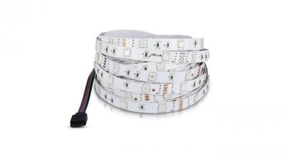 Taśma 150x LED RGB 5050 4.8W/mb wielokolorowa IP20 12V op=5m V-TAC VT-5050