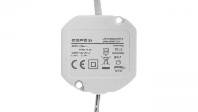 ZASILACZ DOPUSZKOWY ESPE LPB1212CV DC PLUG 5.5/2.1S 12V 1.25A