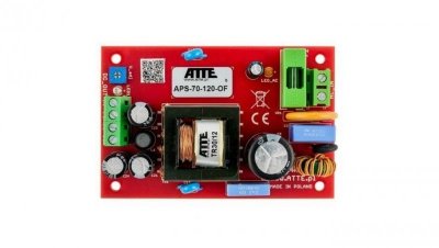 Zasilacz sieciowy SMPS 12V 6A 72W ATTE APS-70-120-OF
