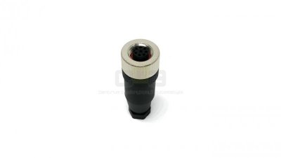Wtyczka gniazdo prosta do czujnika M12 8pin żeńska
