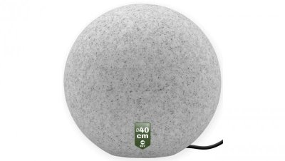 KAMIENNA KULA Ogrodowa Zewnętrzna LED LUMIKULA 40cm E27 IP65 LUMILED