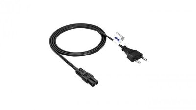 Kabel zasilający Akyga AK-RD-01C ósemka CU CEE 7/16 / IEC C7 1.5m