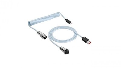 Kabel USB Akyga AK-USB-48 USB A (m) / USB type C (m) Spiralny Aviator ver. 2.0 3m