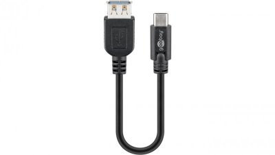 Sync i Charge Super Speed USB-C™ do USB A 3.0 przedłużacz - Długość kabla 0.2 m