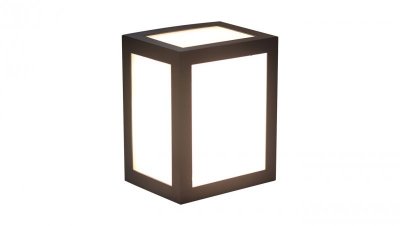 Oprawa elewacja VT-822 12W LED WALL LIGHT COLORCODE:3000K BLACK BODY 8340