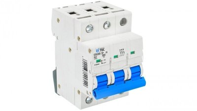 Wyłącznik nadprądowy 3P B 20A 6kA AC LC-Tec EBS9B-3B/20 LCTEC-EBS9B-3B/20
