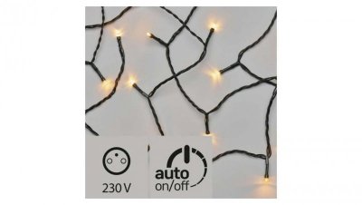 Lampki choinkowe XMAS ZYK 6W 120LED 18m IP20 vintage D4AV04