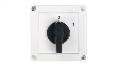 Łącznik krzywkowy 0-1 3P 16A w obudowie 4G16-10-PK R114 63-840306-021