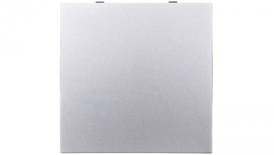 Berker/B.Kwadrat Klawisz pojedynczy do łącznika uniwersalnego aluminium 16201404