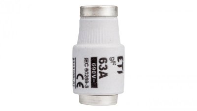 Wkładka bezpiecznikowa 63A DIII gF / BiWts 690V E33 002313109