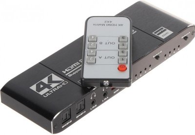 PRZEŁĄCZNIK SWITCH HDMI HDMI-SW-4/2MATRIX