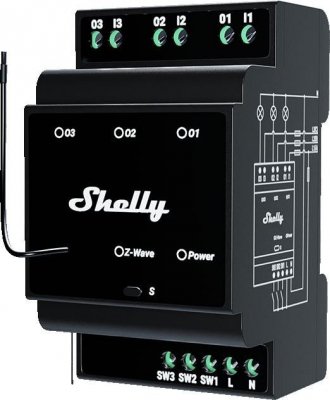 Shelly Wave PRO 3 EU LR