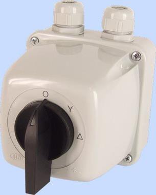 ŁUK 40-23 0-T-G ŁĄCZNIK KRZYWKOWY OB 40A IP44