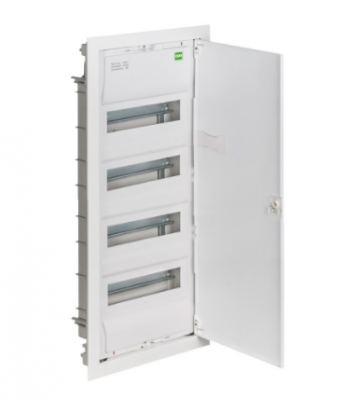 MSF RP ROZDZIELNIA PLASTIKOWA PT 56M 4X 14M N+PE IP30 IK05 728X358X94 DRZWI PEŁNE METAL BIAŁY