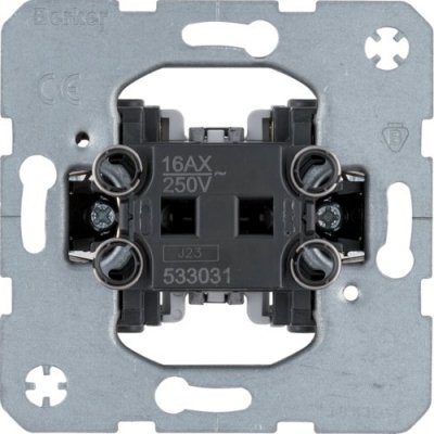 ONE PLATFORM MECHANIZM ŁĄCZNIK 1-BIEGUNOWY ZACISKI SPRĘŻYNOWE 16AX 250V