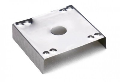 PODKŁADKA UZIEMIAJĄCA PU DO PROFILU PV 40X40mm STAL NIERDZEWNA 100SZT/OPK