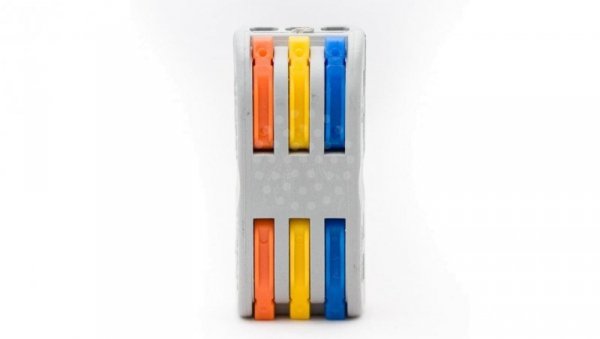 Szybkozłączka przelotowa 3x2x0,8-4mm2 /30szt./
