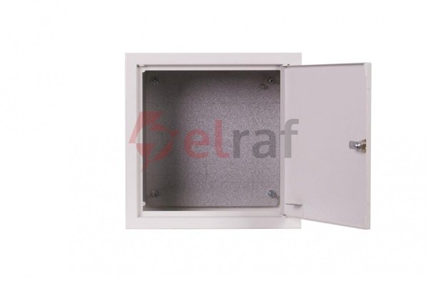 Obudowa sterownicza z płytą montażową IP31 wisząca NR 300x300x210mm RAL 7035 NR 332 6-850
