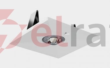 Oprawa awaryjna LV3P IP20 LED 1W (opt. otwarta) 1h jednozadaniowa biała LV3P/O/1W/B/1/SE/X/WH