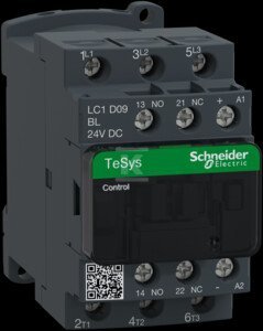 STYCZ.D 3P 9A NZ+NO 24V DC(L) AC3