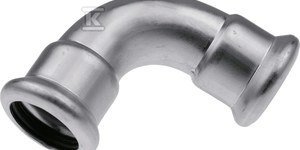 KOLANO 28MM-90ST INOX PRESS