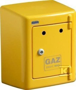 OBUDOWA GAZ.ŻÓŁ.G023/P NATYNK.OTW.