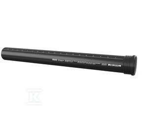 RURA PP-HT SITECH+ 160X2000 SANIT.CZARNA