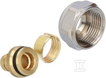 ŚRUBUNEK PRZYŁĄCZNY 16X2 G3/4&quot; PUSH