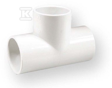 TRÓJNIK RÓWNOPRZELOT. KW/KW/KW PVC 1 1