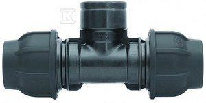 TRÓJNIK ZACISK.PP 90ST.40X1&quot;X40 GW DO P