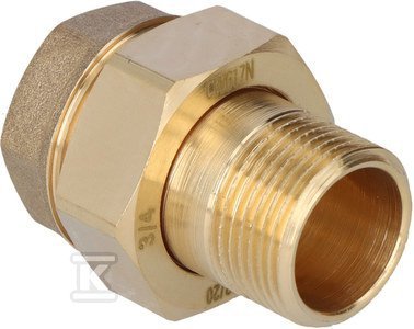 ŚRUBUNEK MOSIĘŻNY 3/4&quot; PROSTY Z ORING