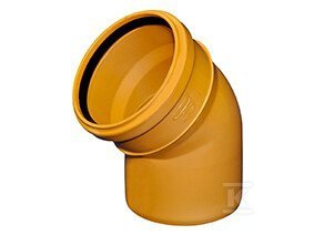 KOLANO PVC 110/45 KAN ZEW