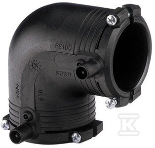 KOL.EL.90ST.D40 SDR11,PN10 GAZ/PN16 WODA