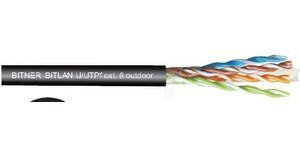 BITLAN U/UTPF 4X2X23 AWG CAT.6 OUTDOOR