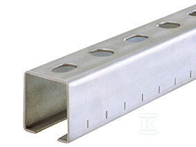SZYNA MONTAŻOWA 30X30 L=6M STALOWA QS