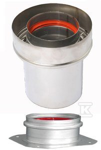 ADAPTER DN 60/100 - KOCIOŁ Z AD. PLASTI