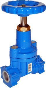 ZASUWA DO WODY DN40 PN16 GW11/2&quot; Z KÓŁ